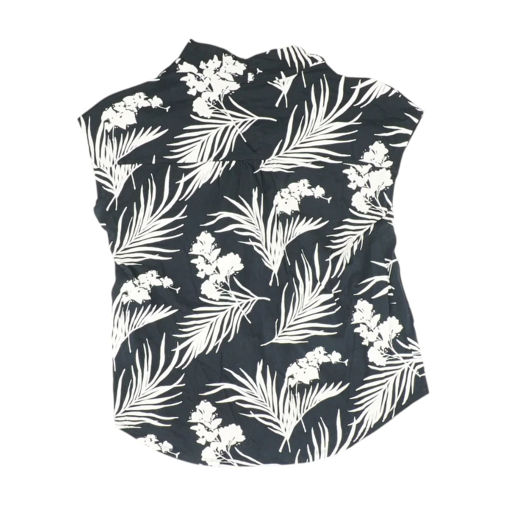 Black Petite Floral Blouse - Image 2