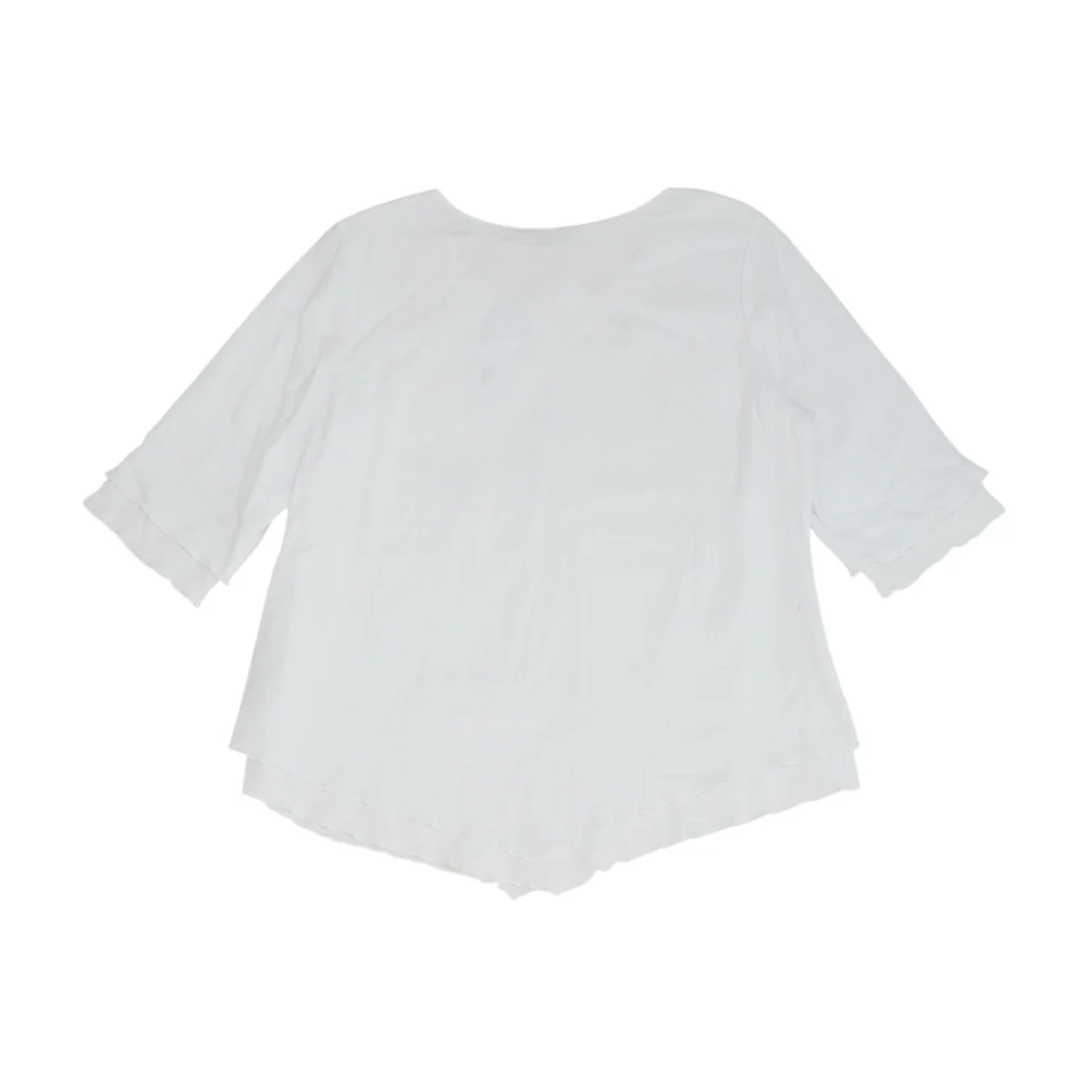 White Petite Blouse - Image 2