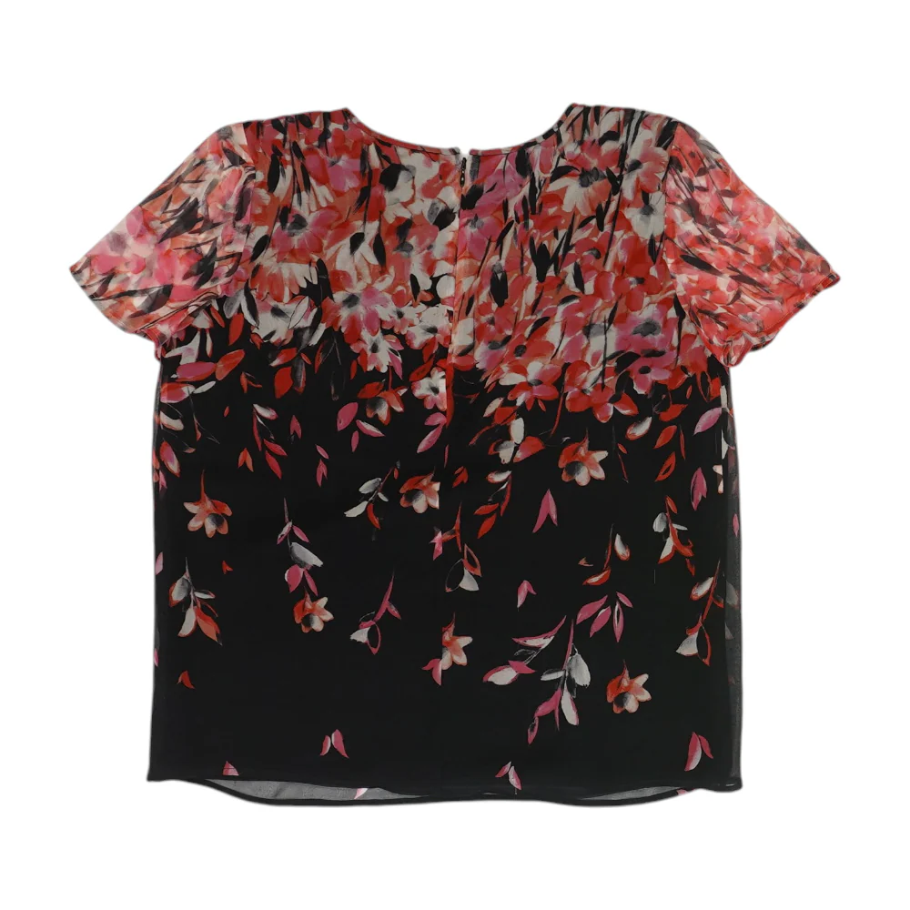 Black Floral Blouse - Image 2