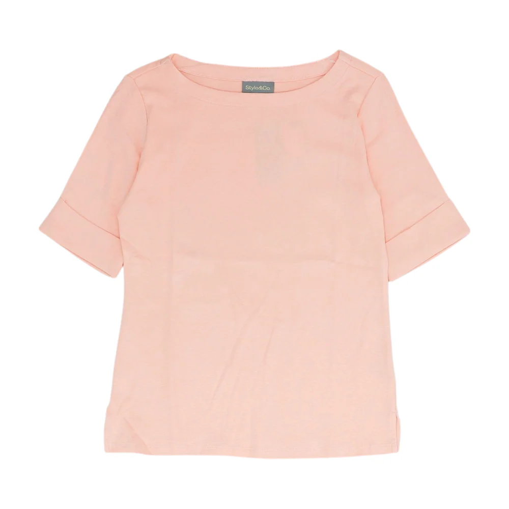 Peach Petite Blouse