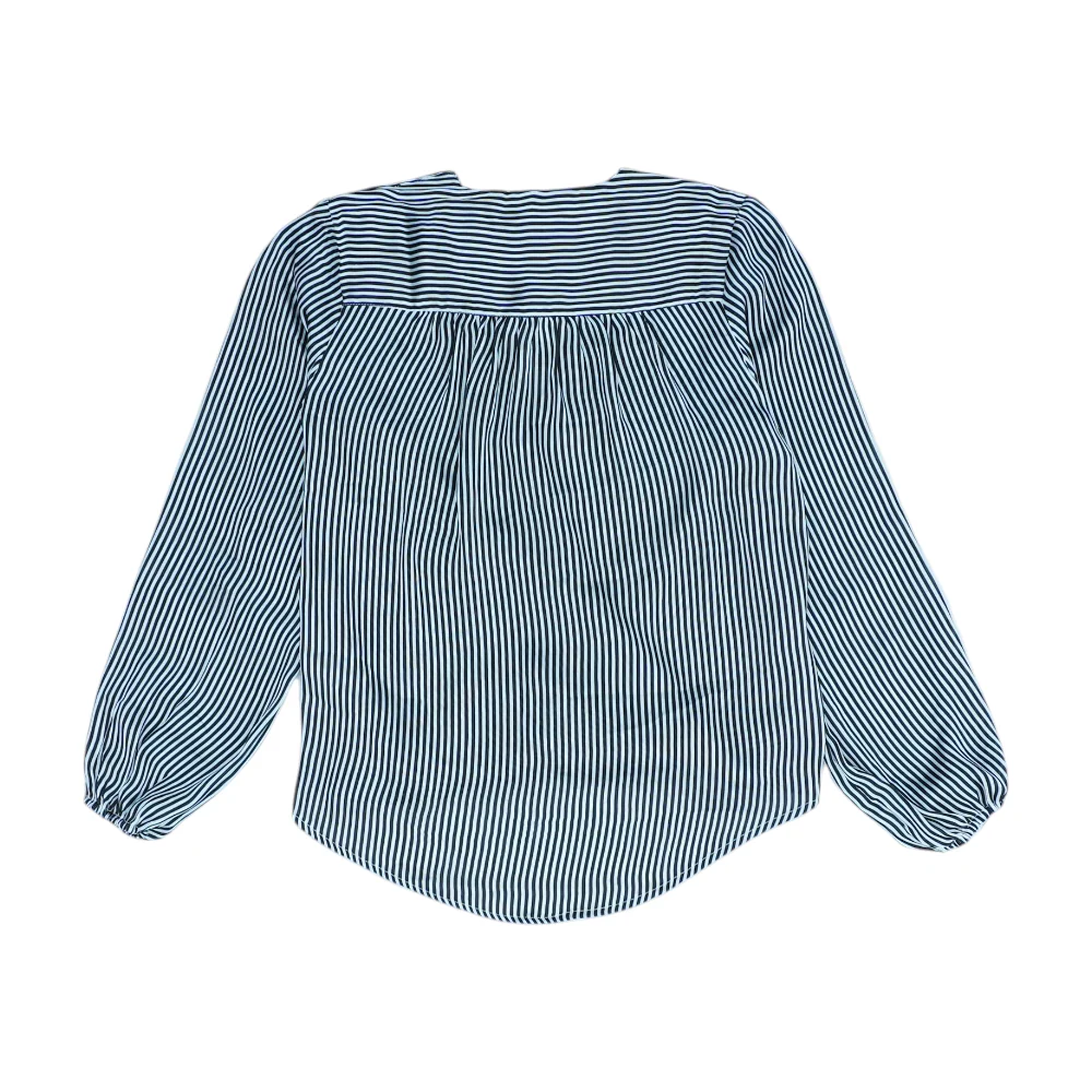 Black Striped Blouse - Image 2