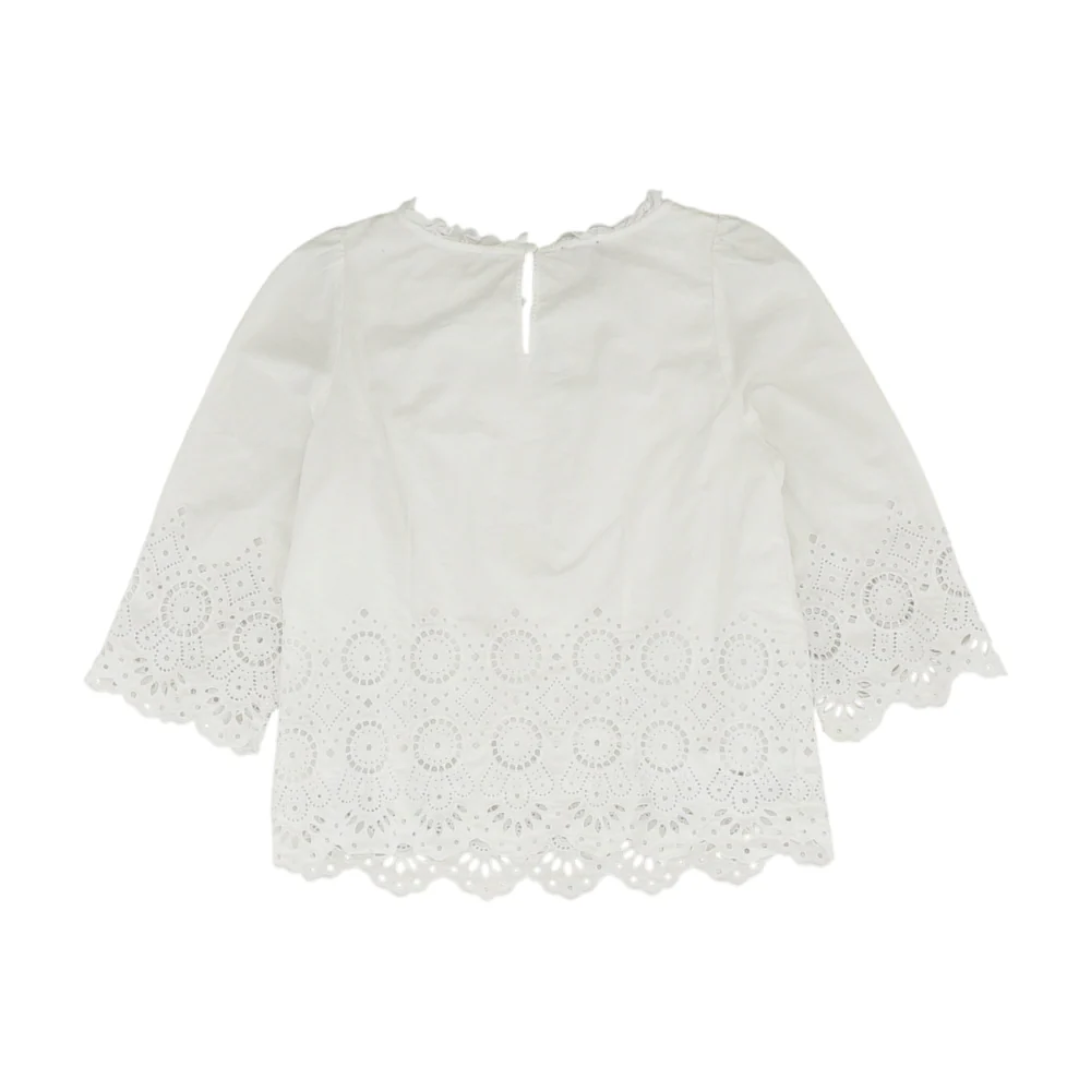 White Petite Blouse - Image 2