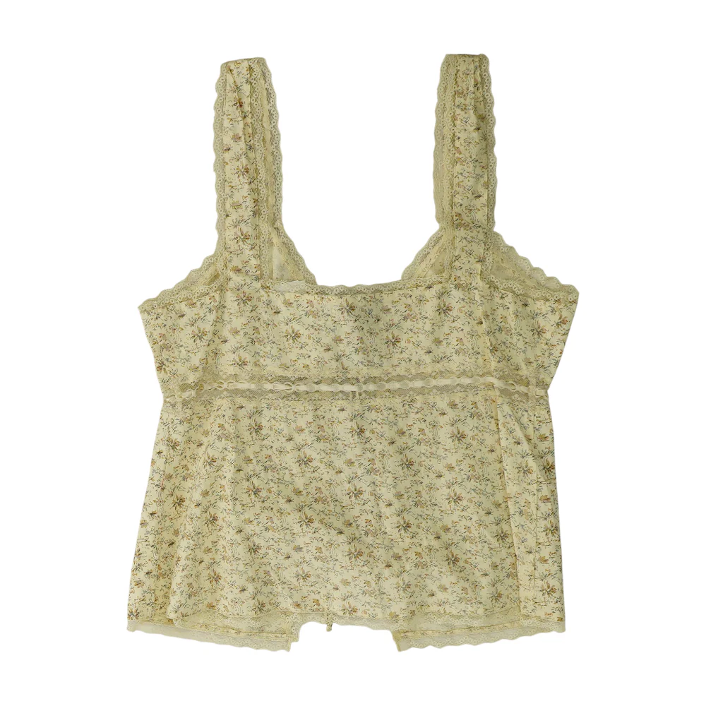 Beige Floral Blouse - Image 2