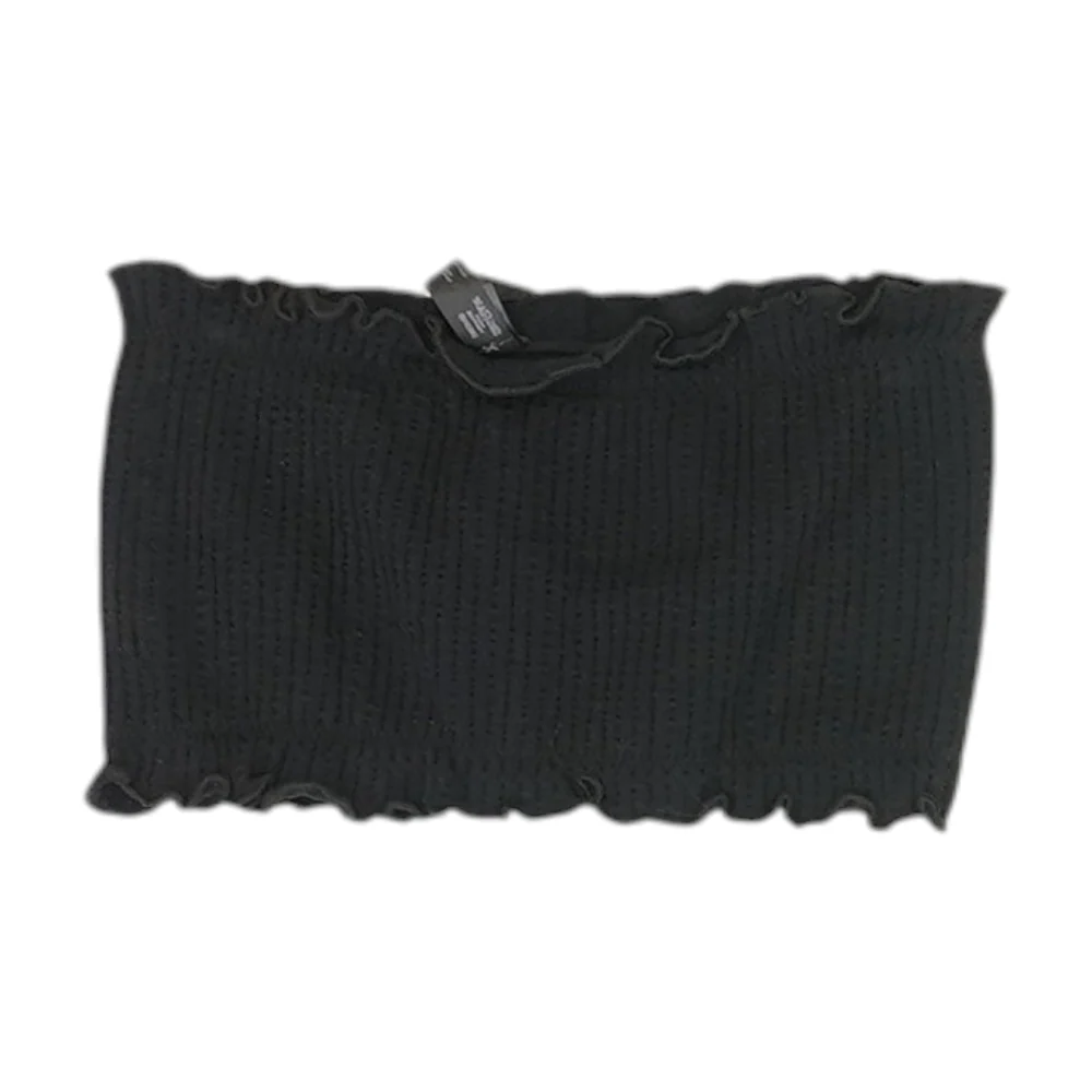 Black Cropped Blouse
