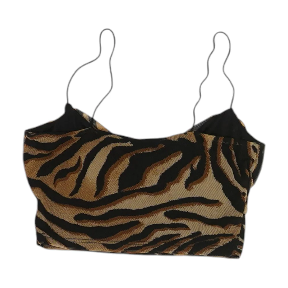 Multi Animal Print Cropped Blouse - Image 2