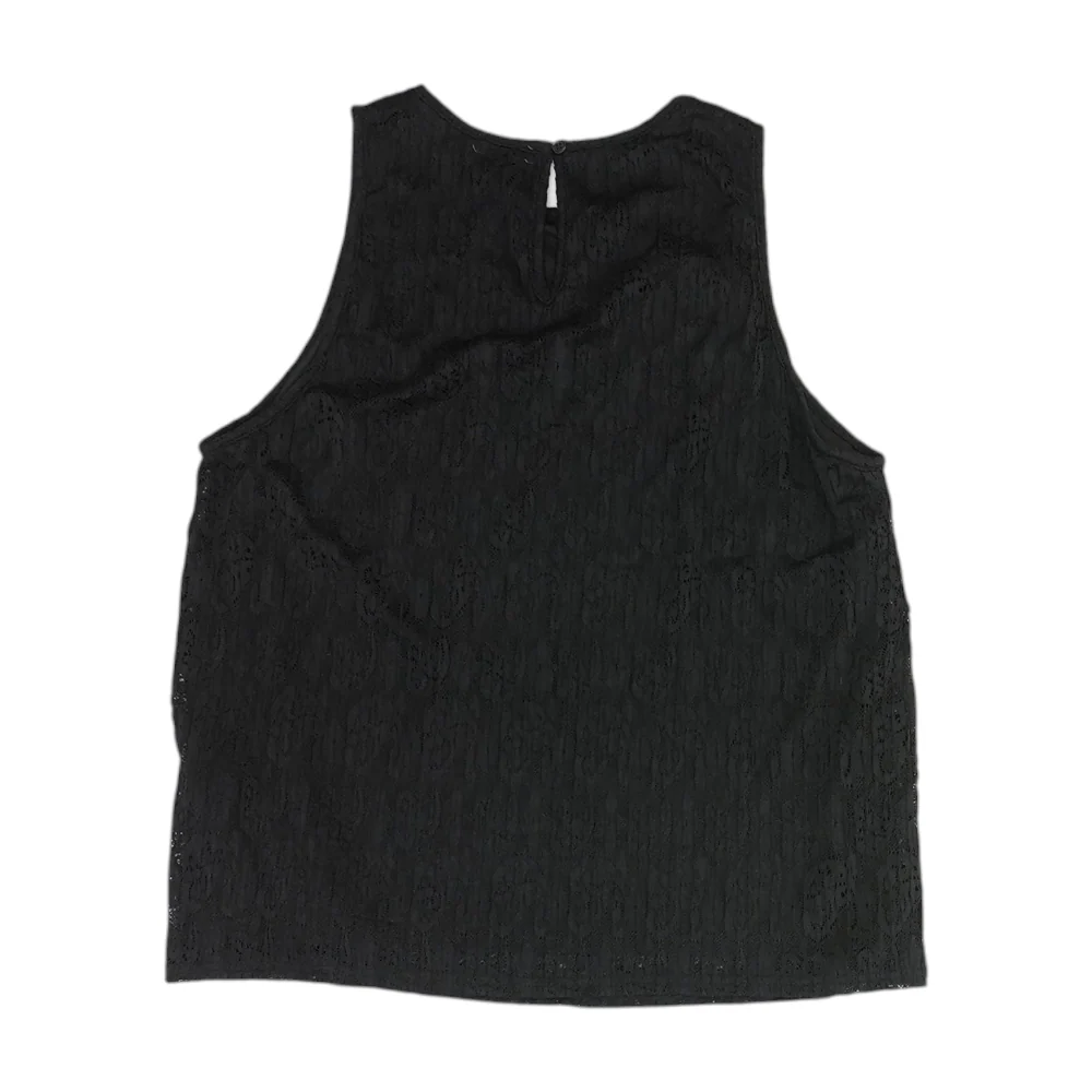 Black Print Blouse - Image 2