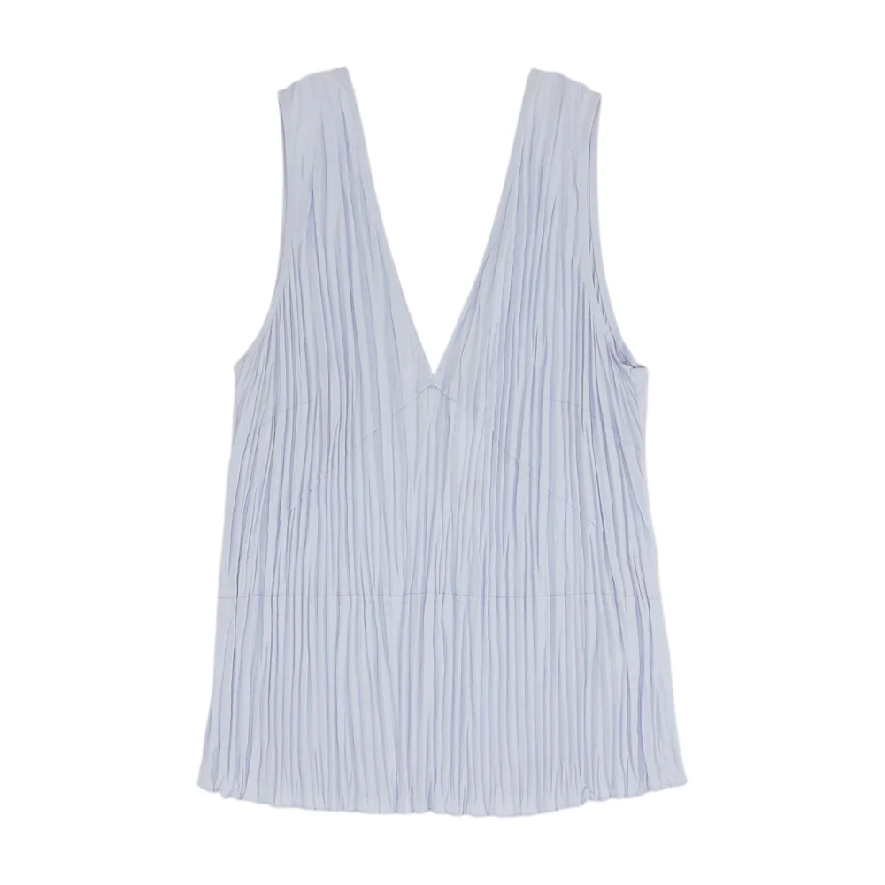 Lavender Cropped Blouse