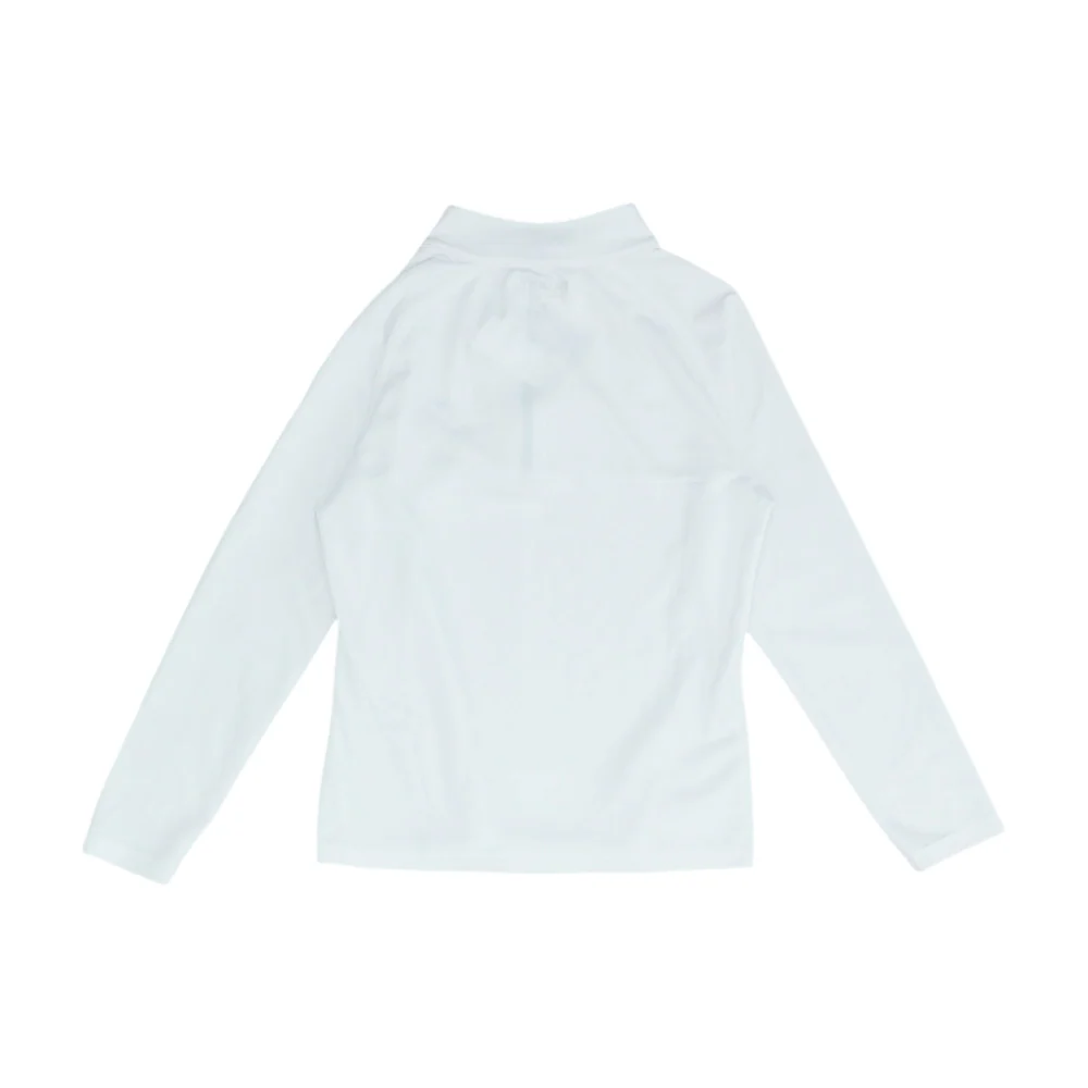 White 1/4 Zip Pullover - Image 2