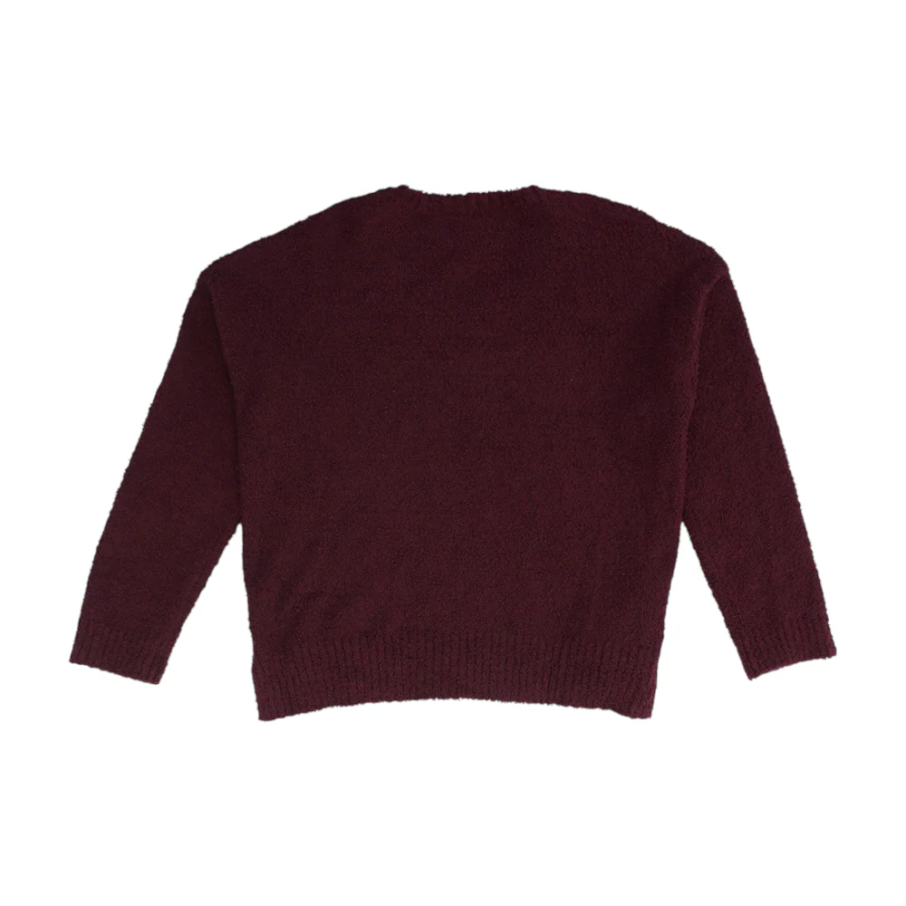 Maroon Pullover Sweater - Image 2