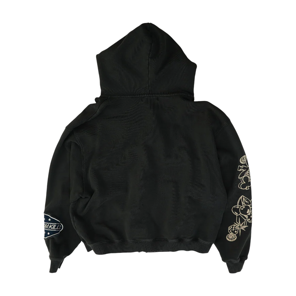 Gray Solid Jacket - Image 2