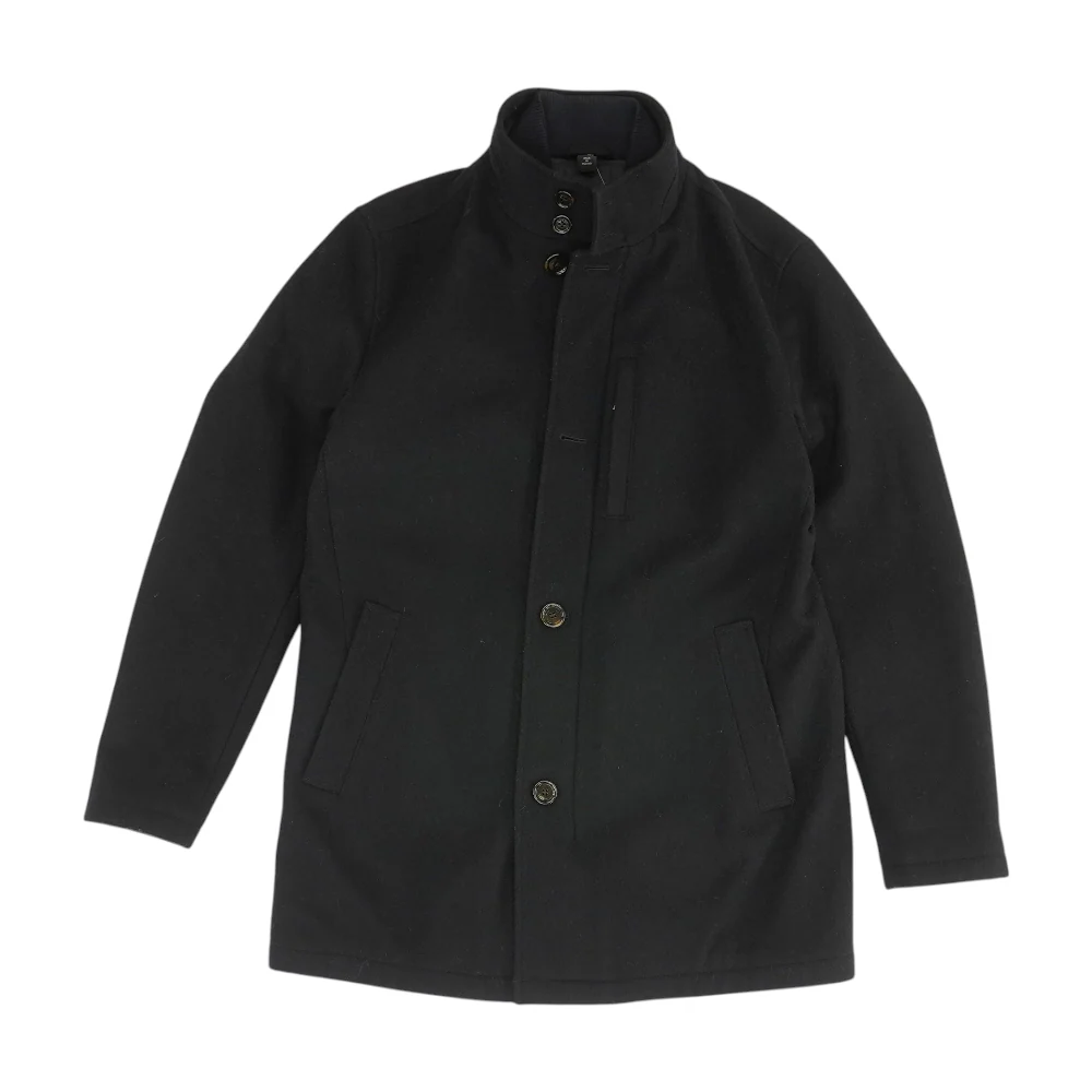 Black Solid Coat