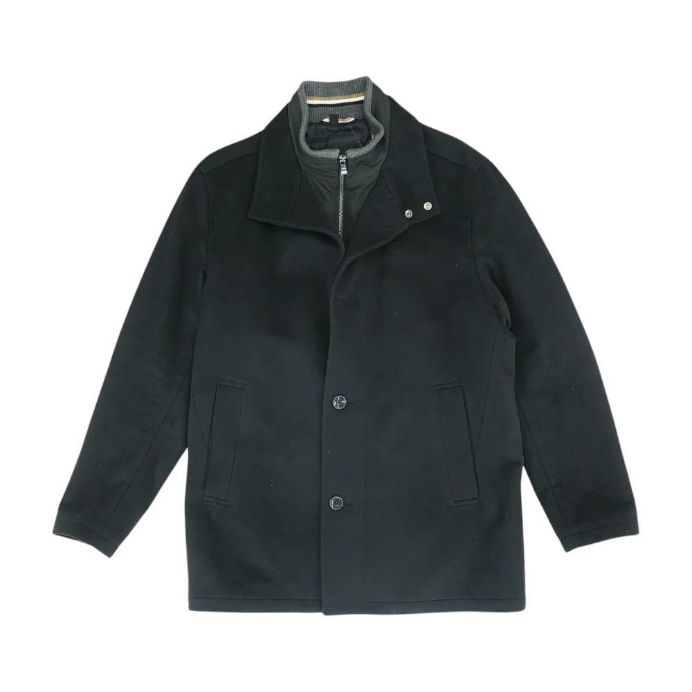 Black Solid Coat