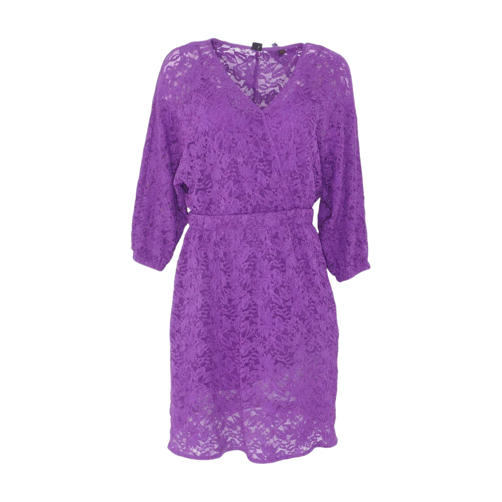 Purple Midi Dress