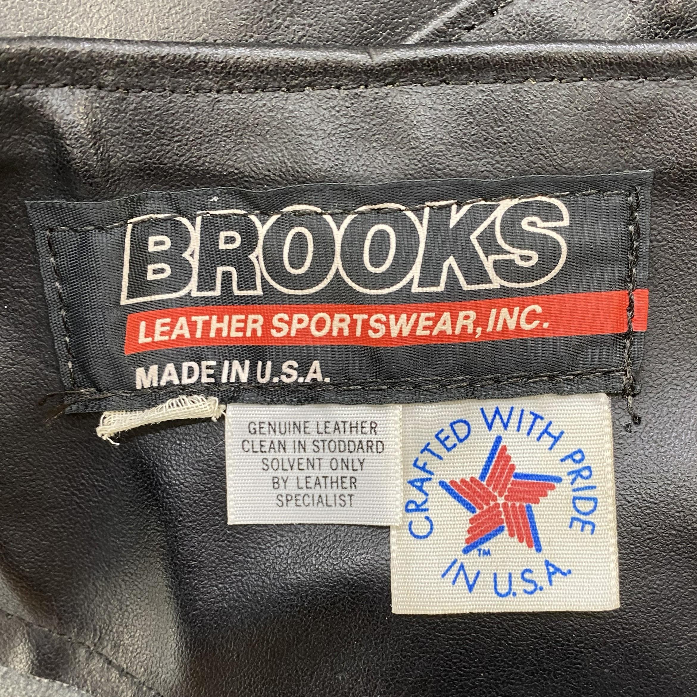 Black Vintage Leather Chaps - Image 3