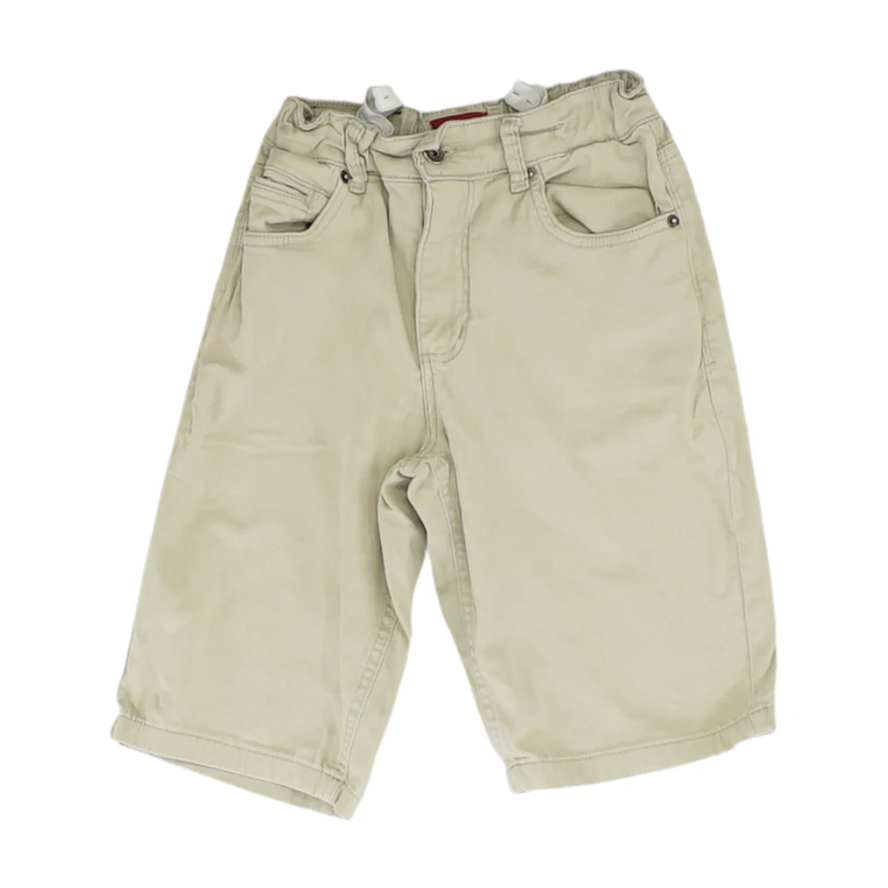 Beige 5-Pocket Shorts