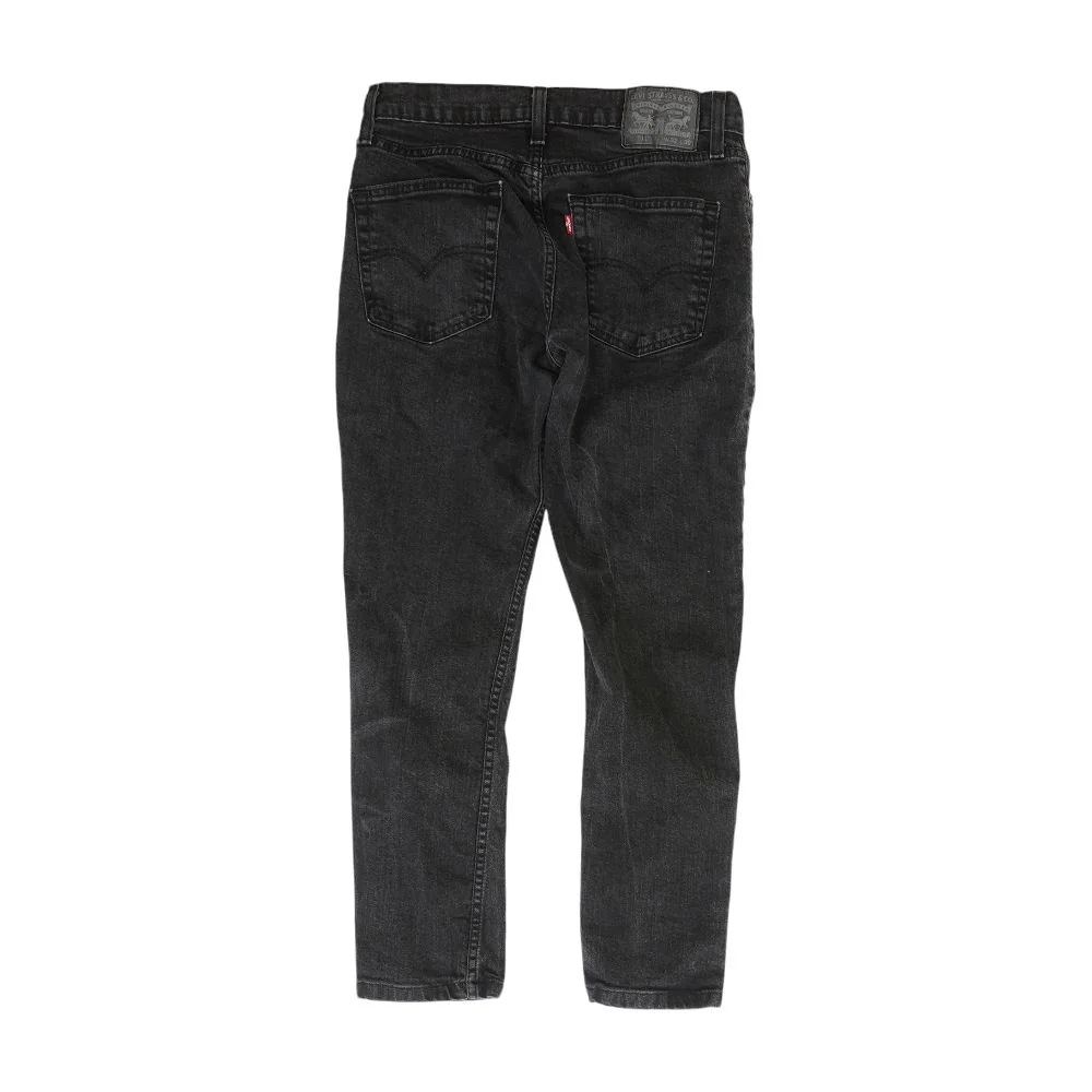 Brown Solid Straight Jeans - Image 3