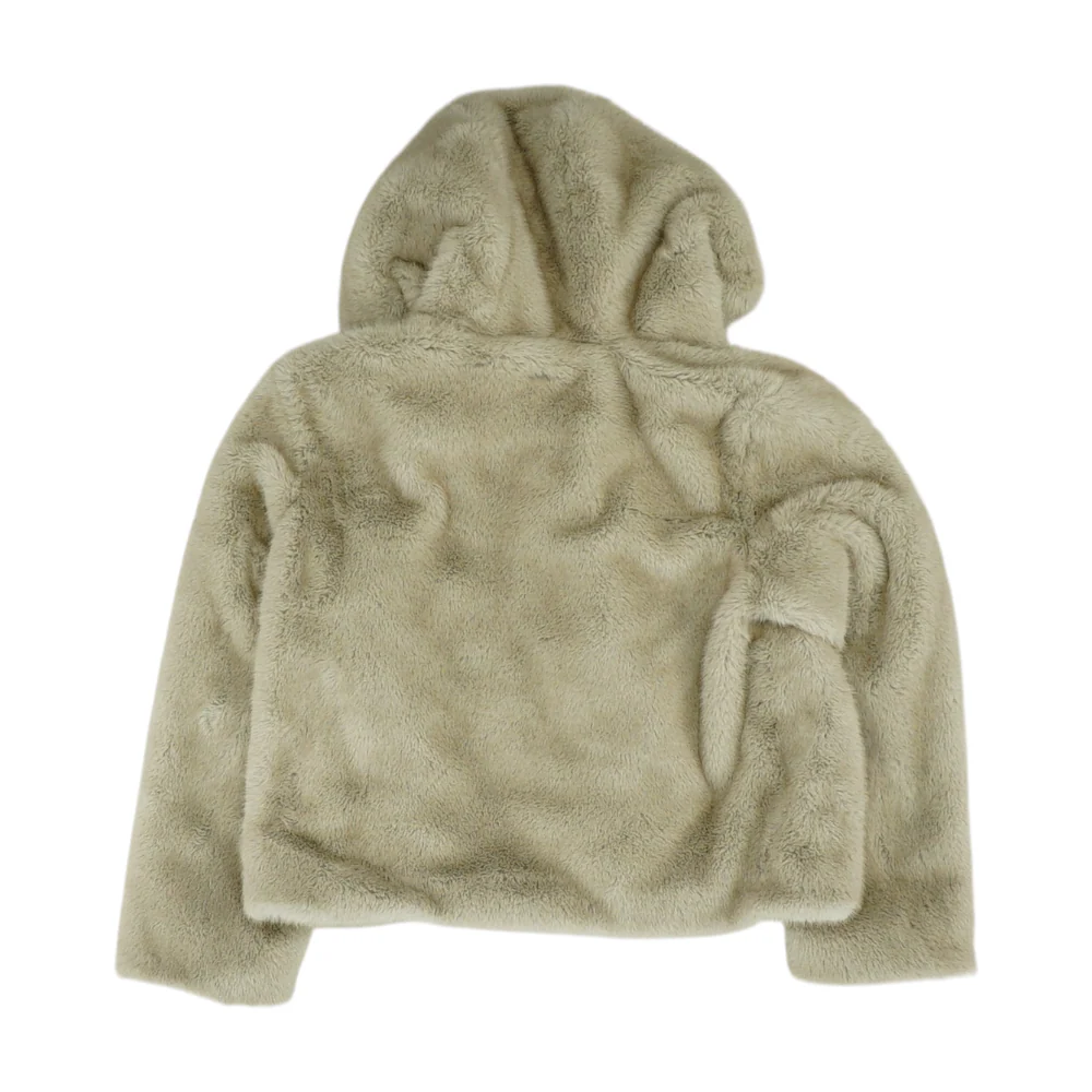 Beige Solid Jacket - Image 2