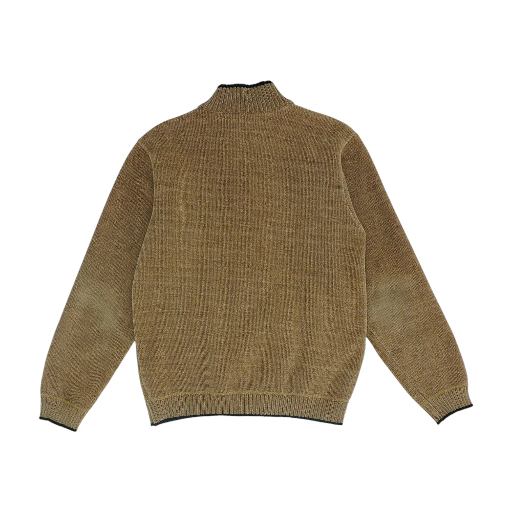 Khaki Solid Jacket - Image 2