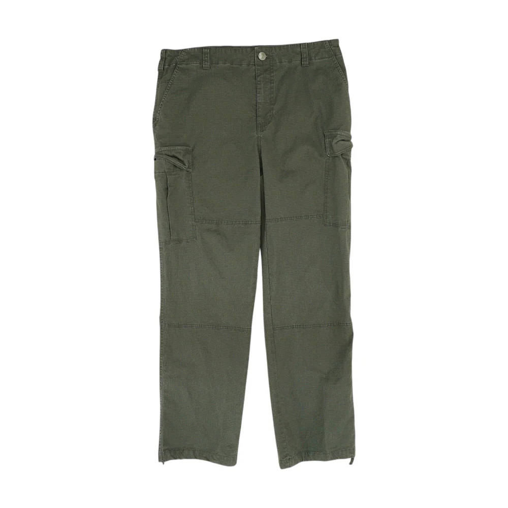 Gray Check Relaxed Pants