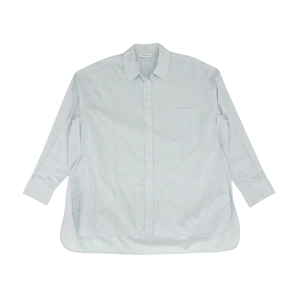 White Striped Button Down