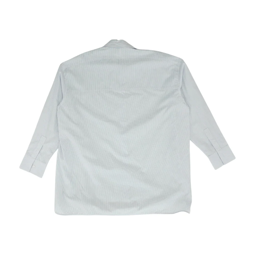 White Striped Button Down - Image 2