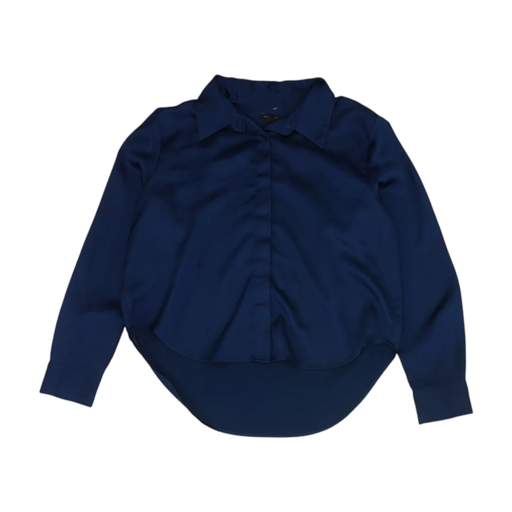Navy Button Down