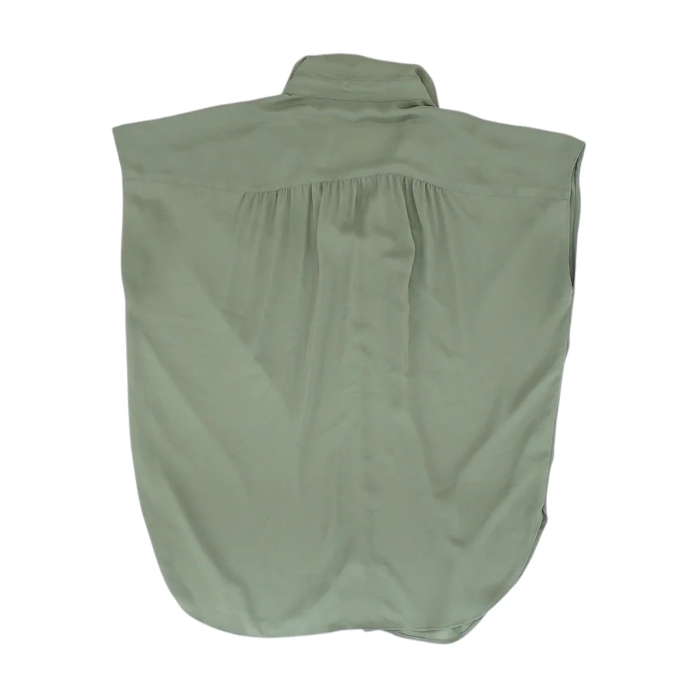 Green Button Down - Image 2