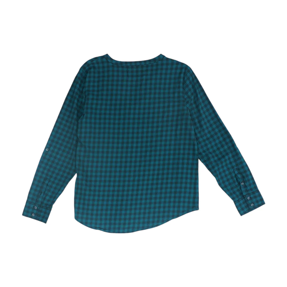 Green Check Button Down - Image 2