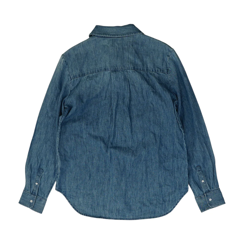 Blue Button Down - Image 2
