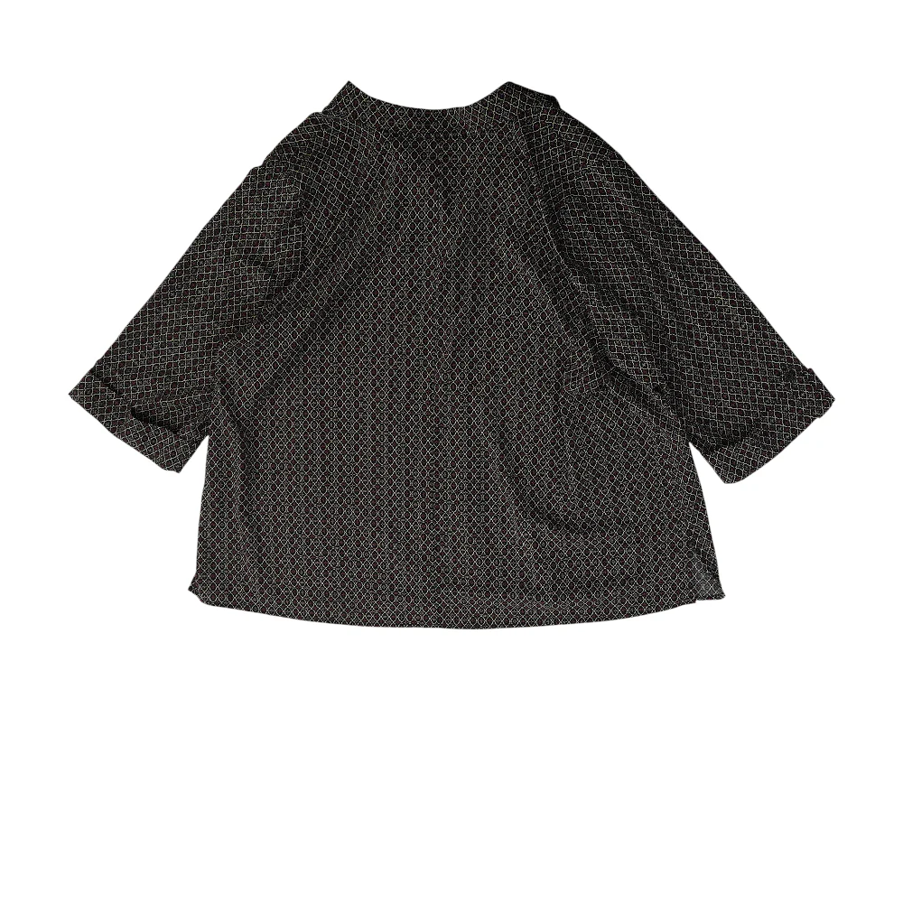 Black Plus Abstract Button Down - Image 2
