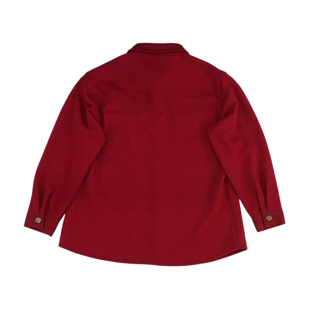 Red Petite Button Down - Image 2