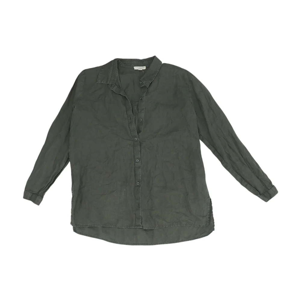 Charcoal Petite Button Down