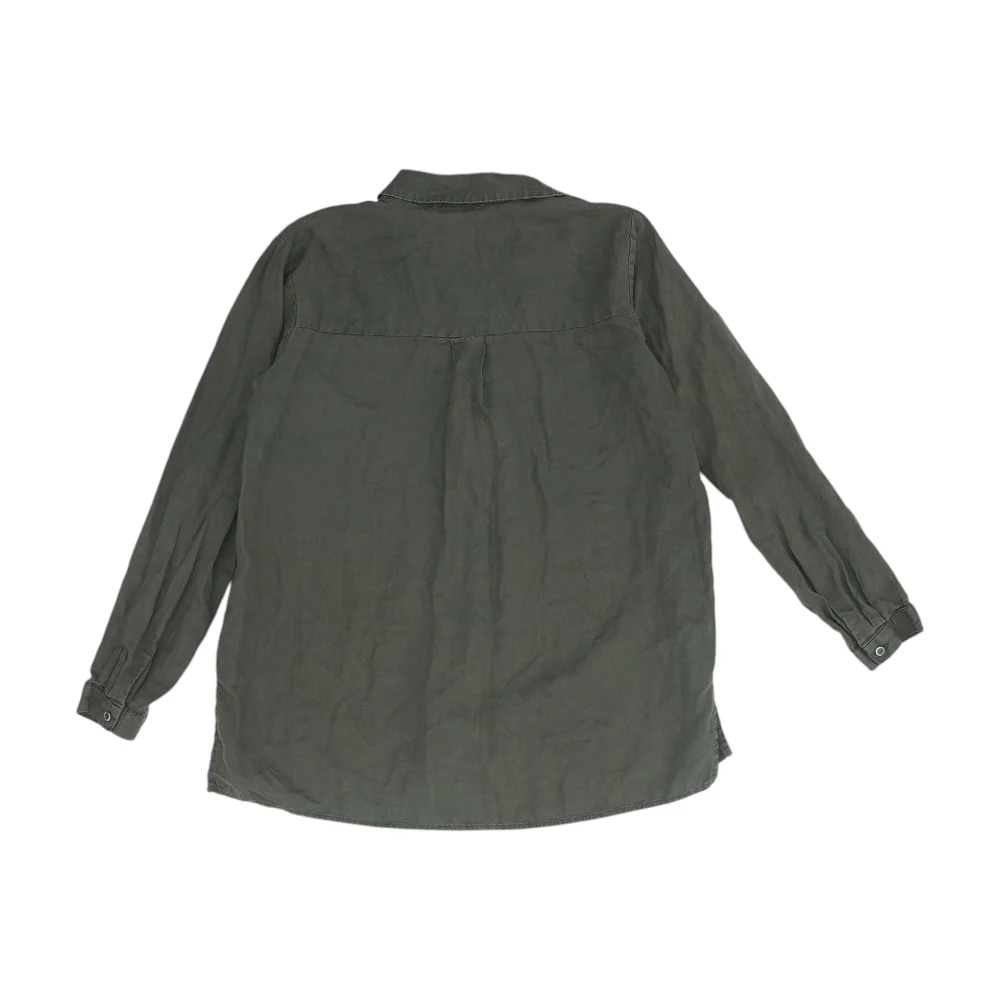 Charcoal Petite Button Down - Image 2