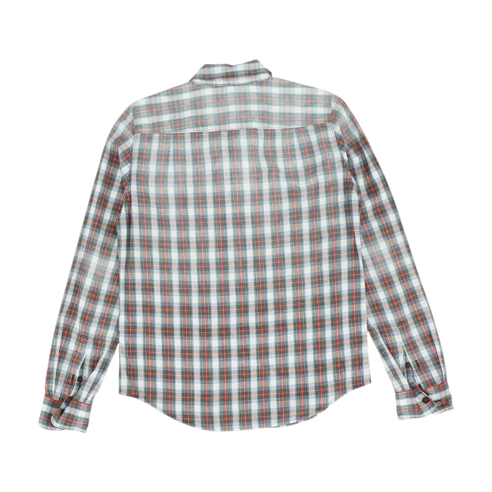 White Plaid Button Down - Image 2