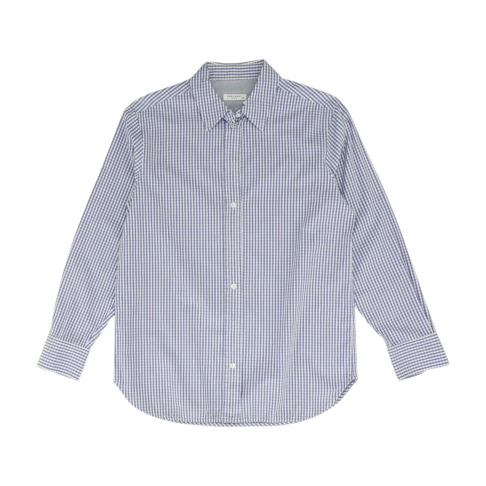 Blue Check Button Down