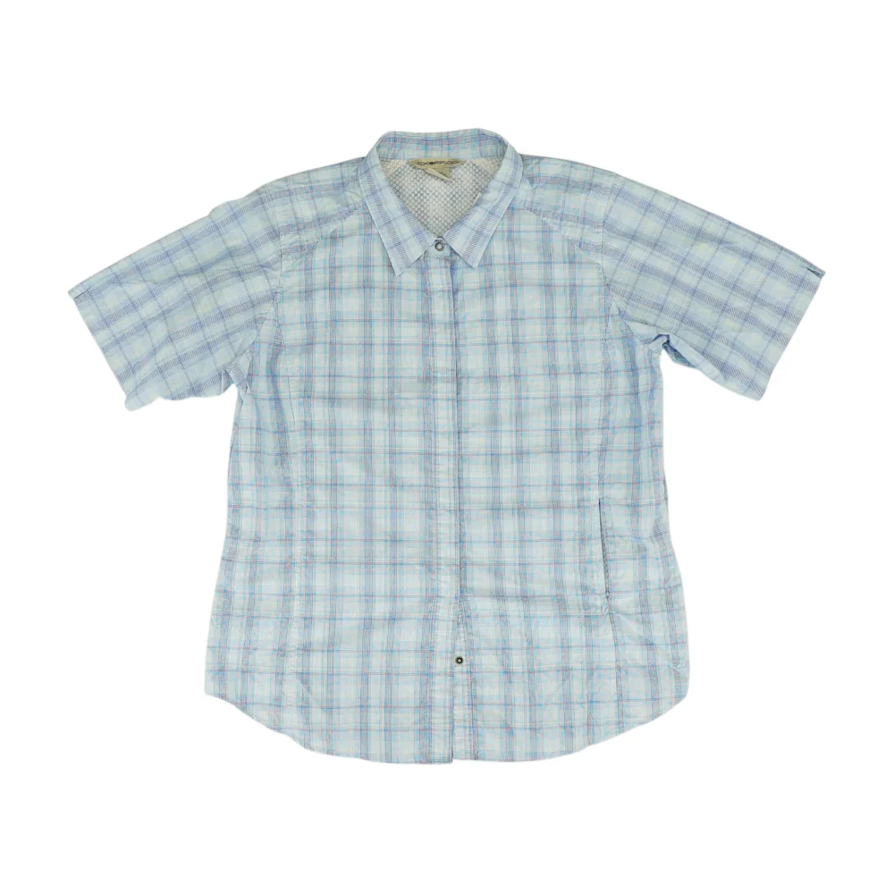 Blue Check Button Down