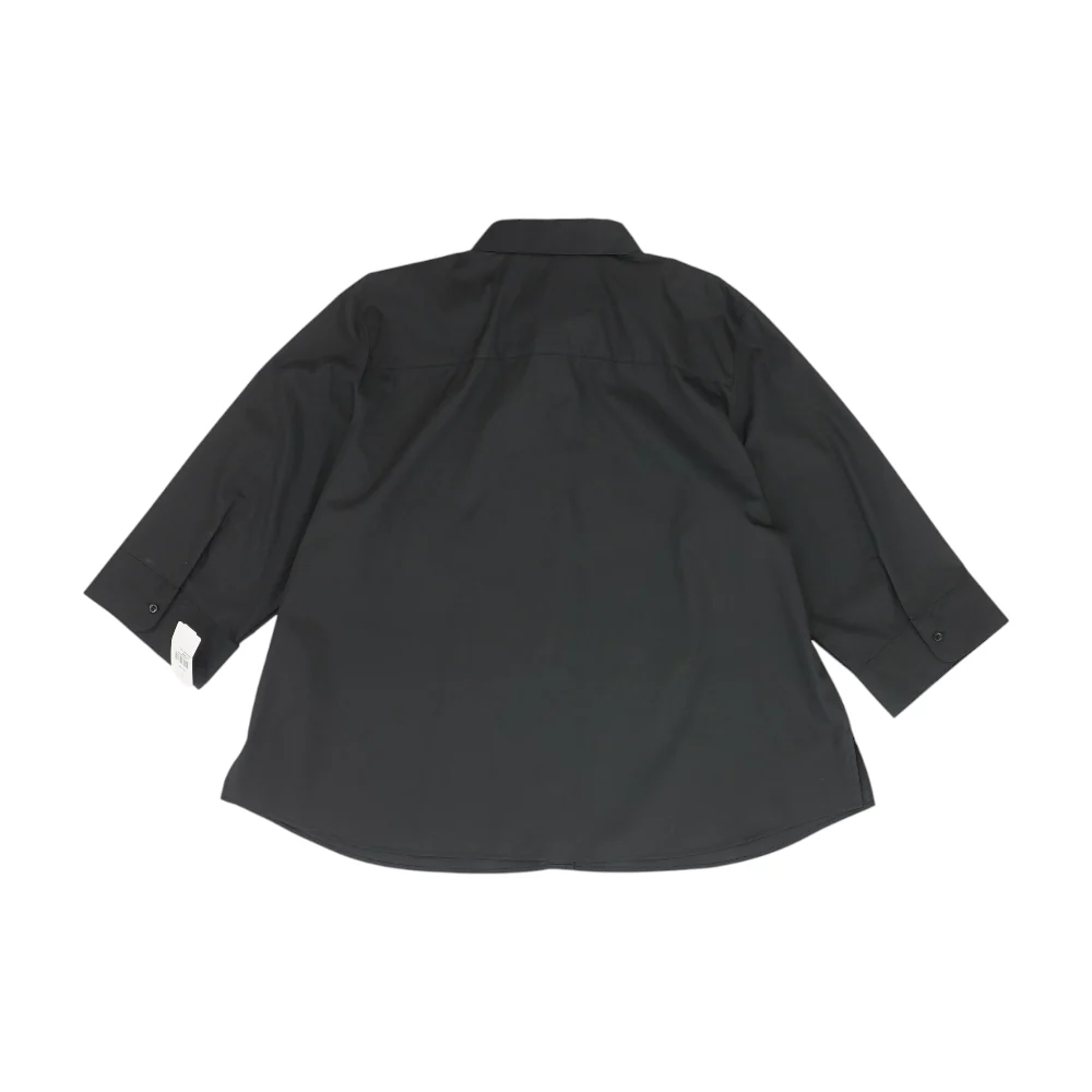 Black Plus Button Down - Image 2