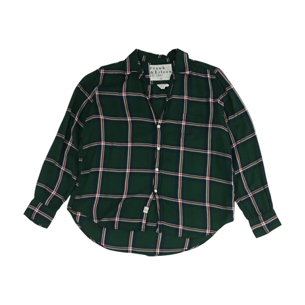 Green Plaid Button Down