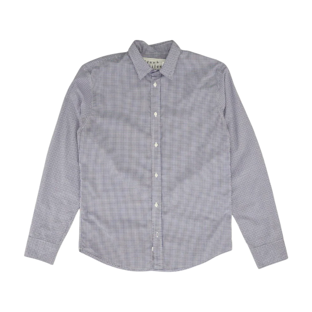 Blue Check Button Down