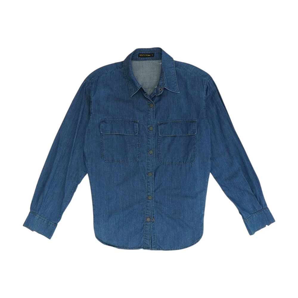 Blue Button Down