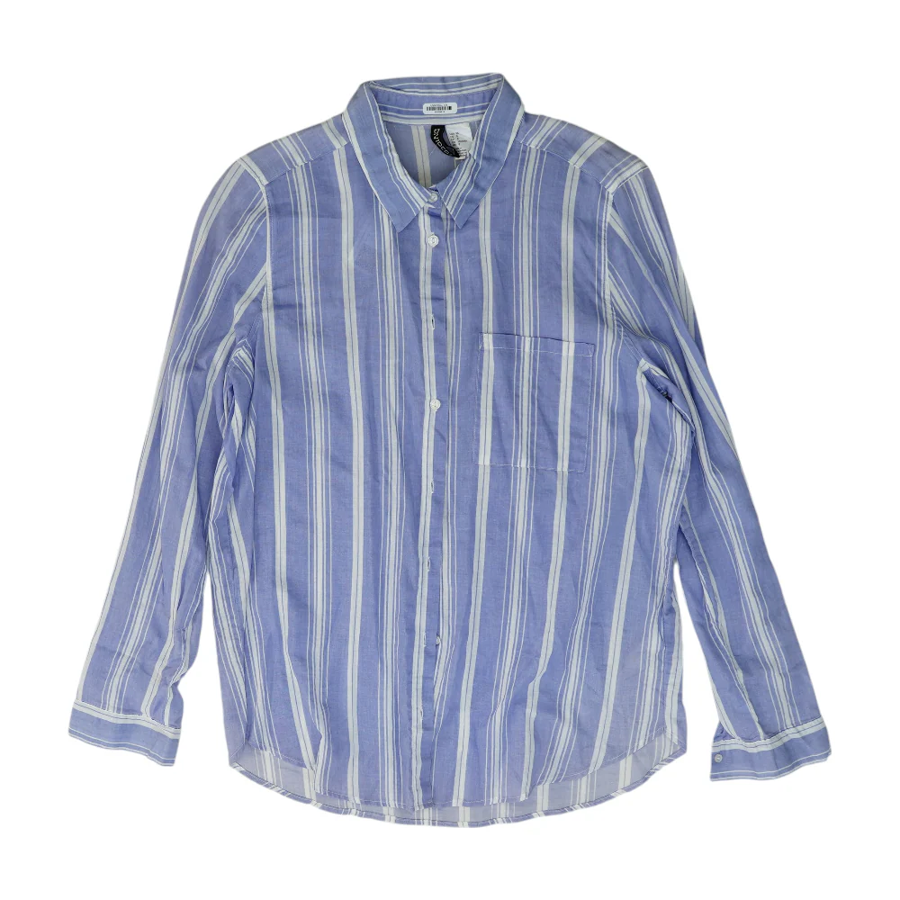 Blue Striped Button Down