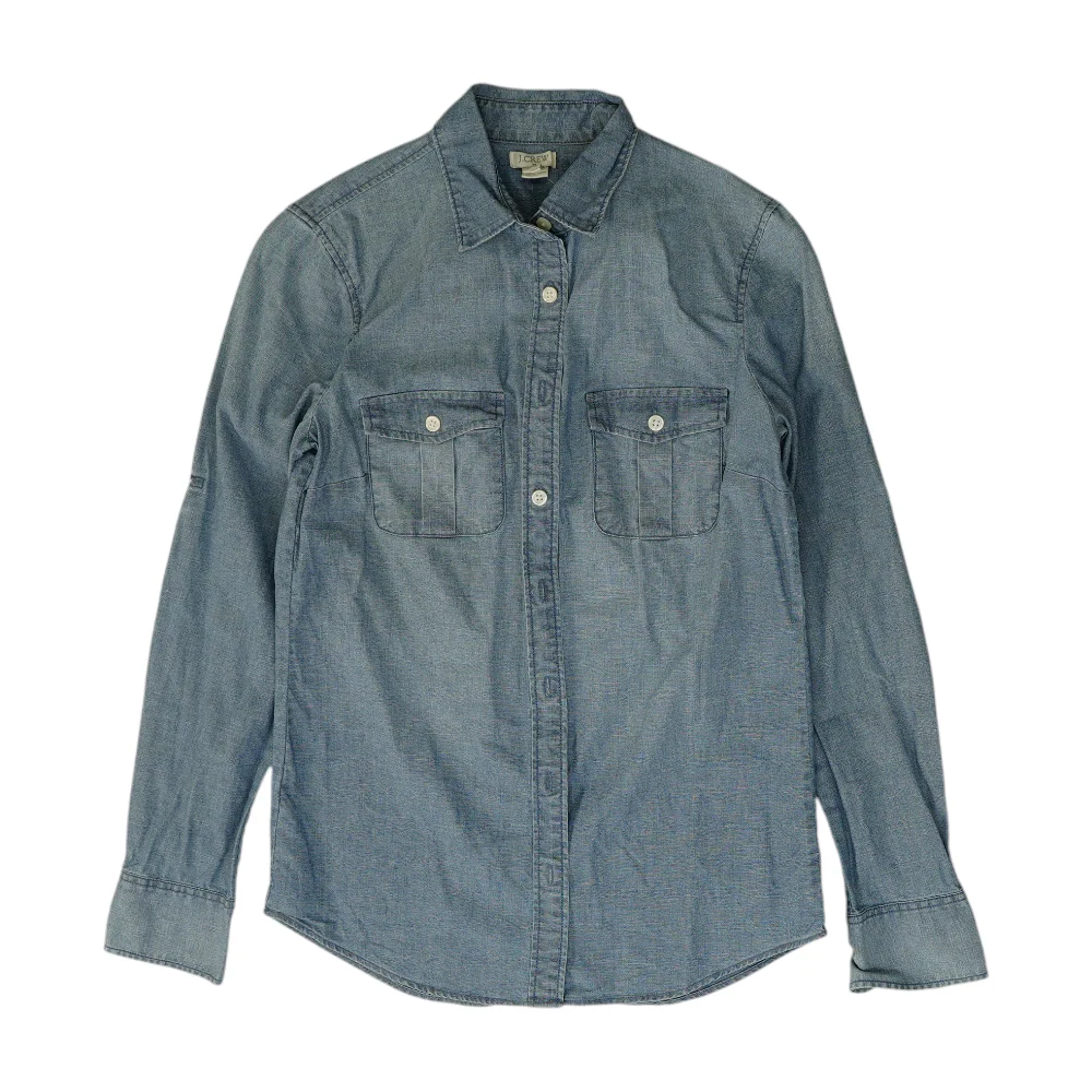 Blue Button Down