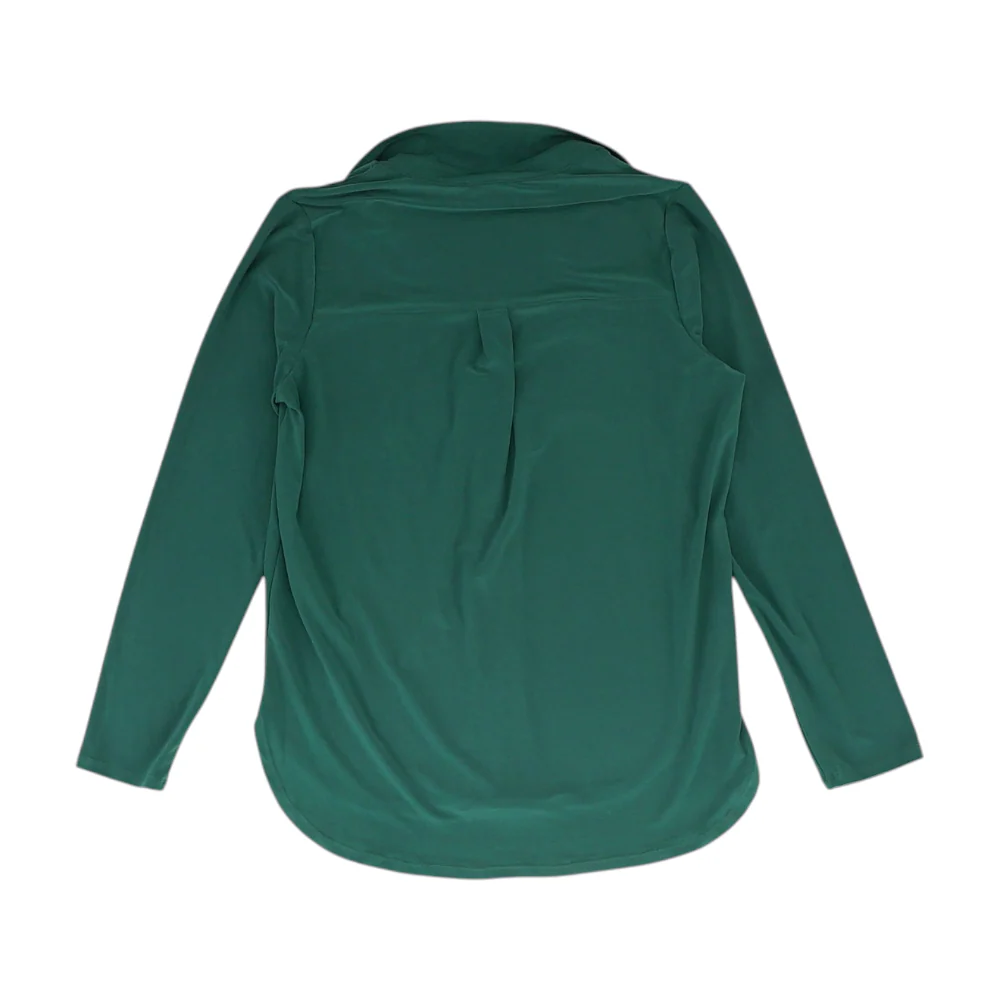 Green Button Down - Image 2