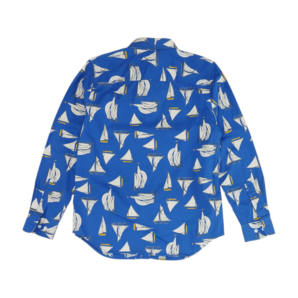 Blue Print Button Down - Image 2