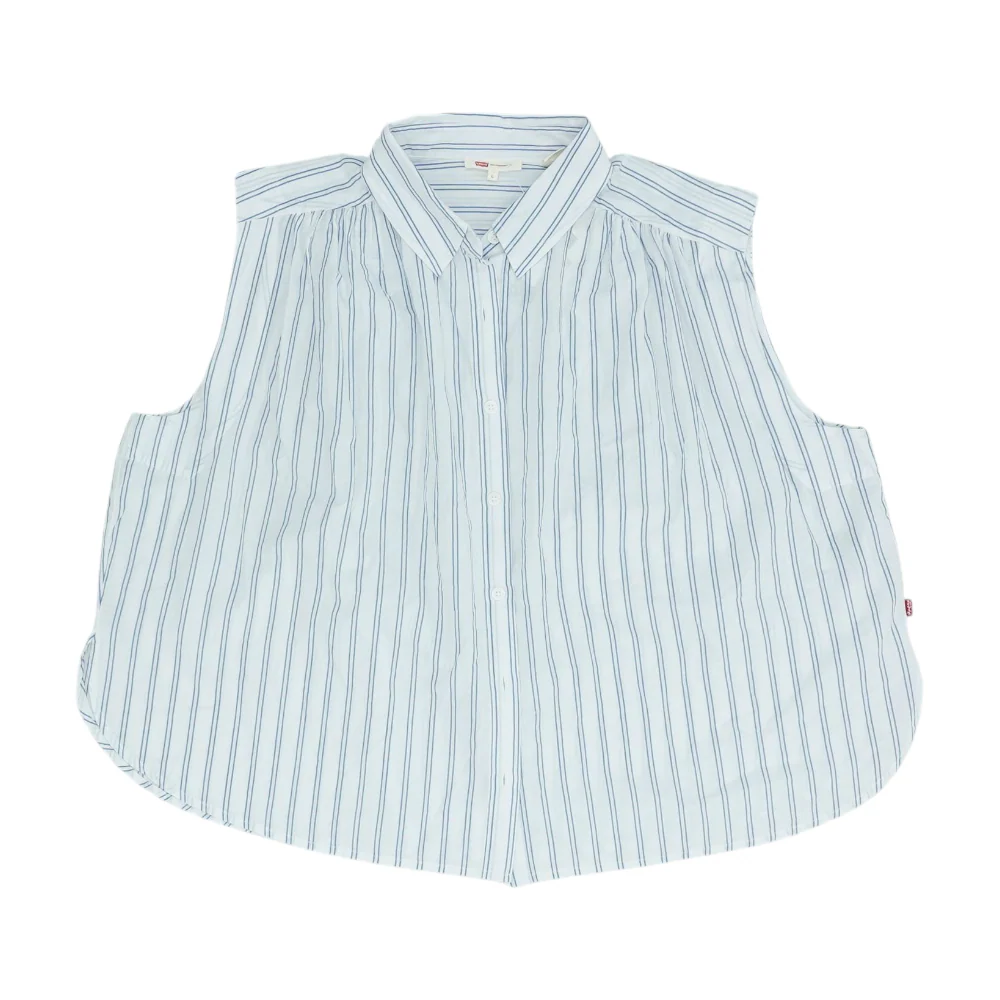 White Striped Button Down