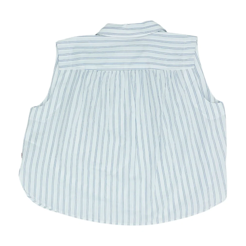 White Striped Button Down - Image 2