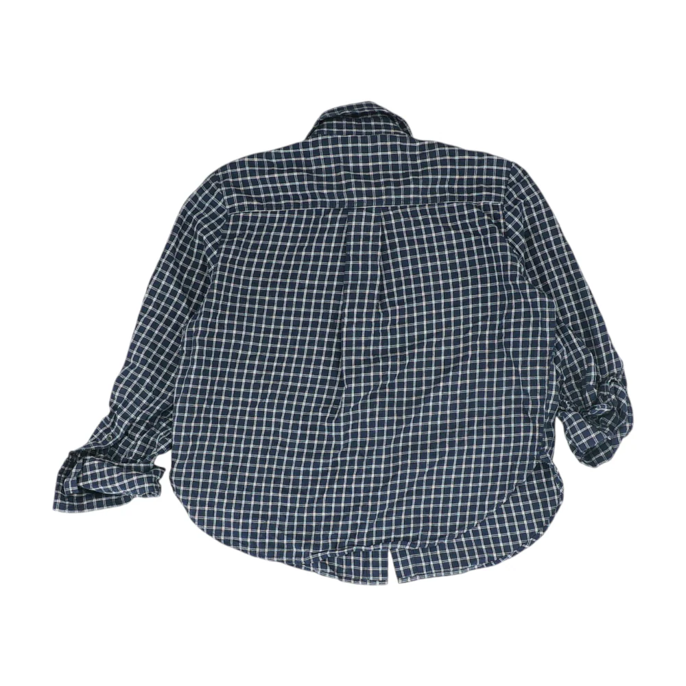 Navy Check Button Down - Image 2