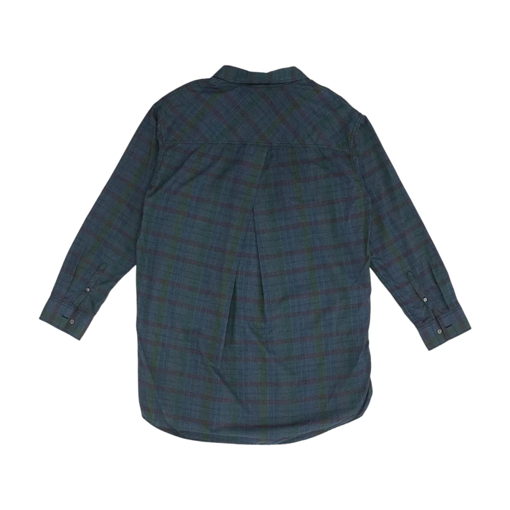 Blue Plaid Button Down - Image 2