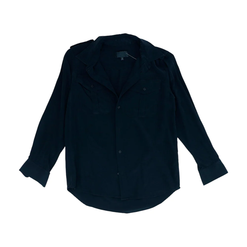 Black Button Down