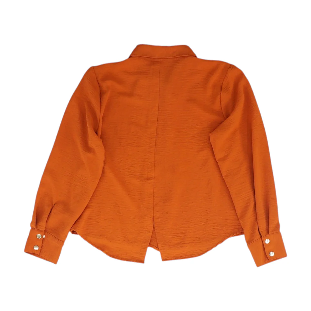 Orange Button Down - Image 2